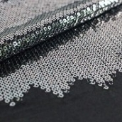 fashion sequin embroidered lace polyester fabric